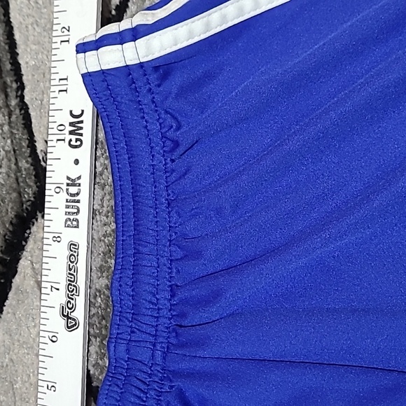 ADIDAS CLIMA COOL 3-STRIPE EMBROIDERED LOGO ATHLETIC SHORTS - Picture 5 of 10